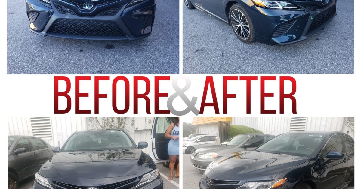 Auto Body Correction Before/After Auto Body Repair Photos