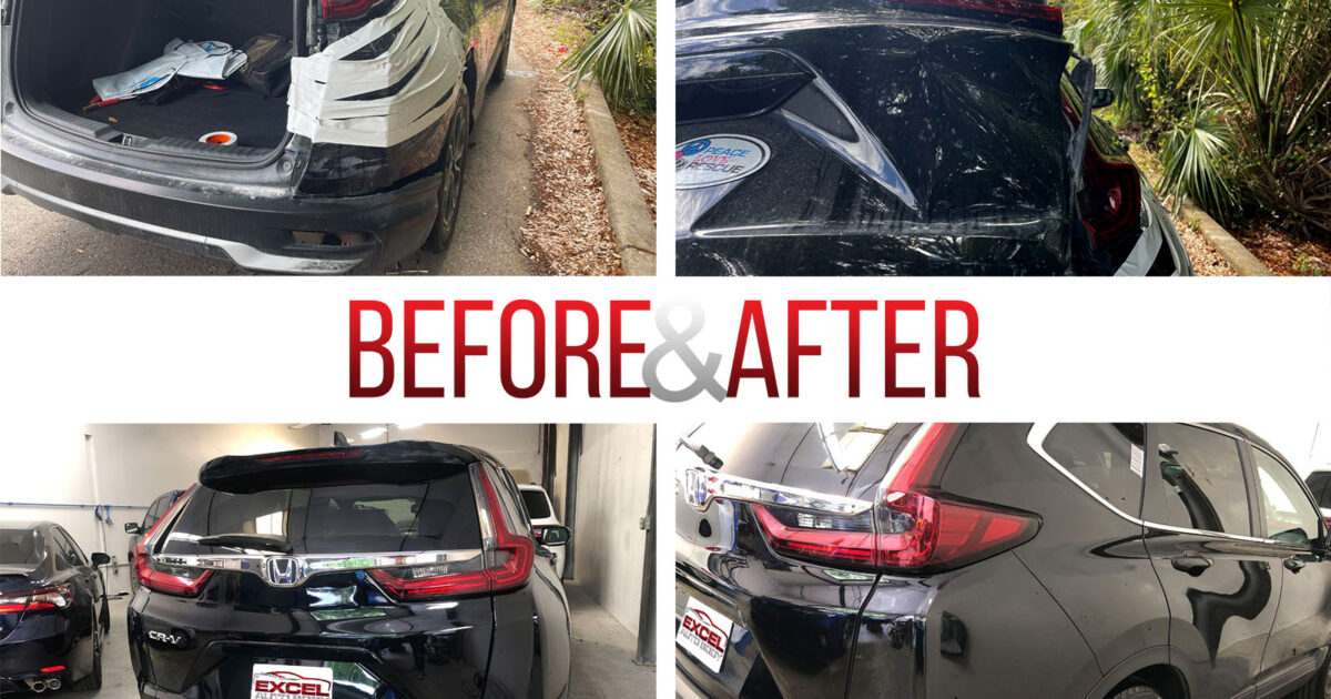 Before/After Auto Body Repair Photos