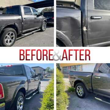 Before/After. 2014 Dodge RAM 1500