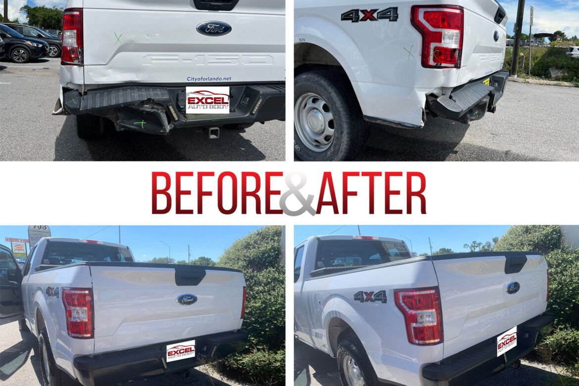Before/After. 2018 Ford F-150