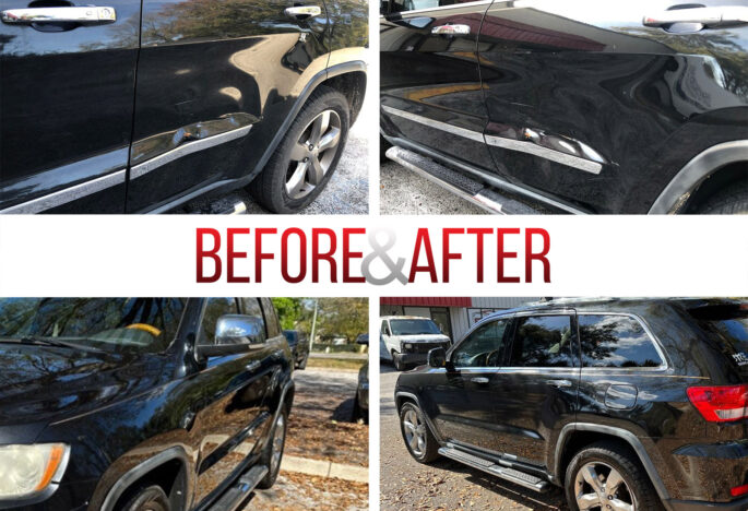 Before/After. 2012 Jeep Grand Cherokee