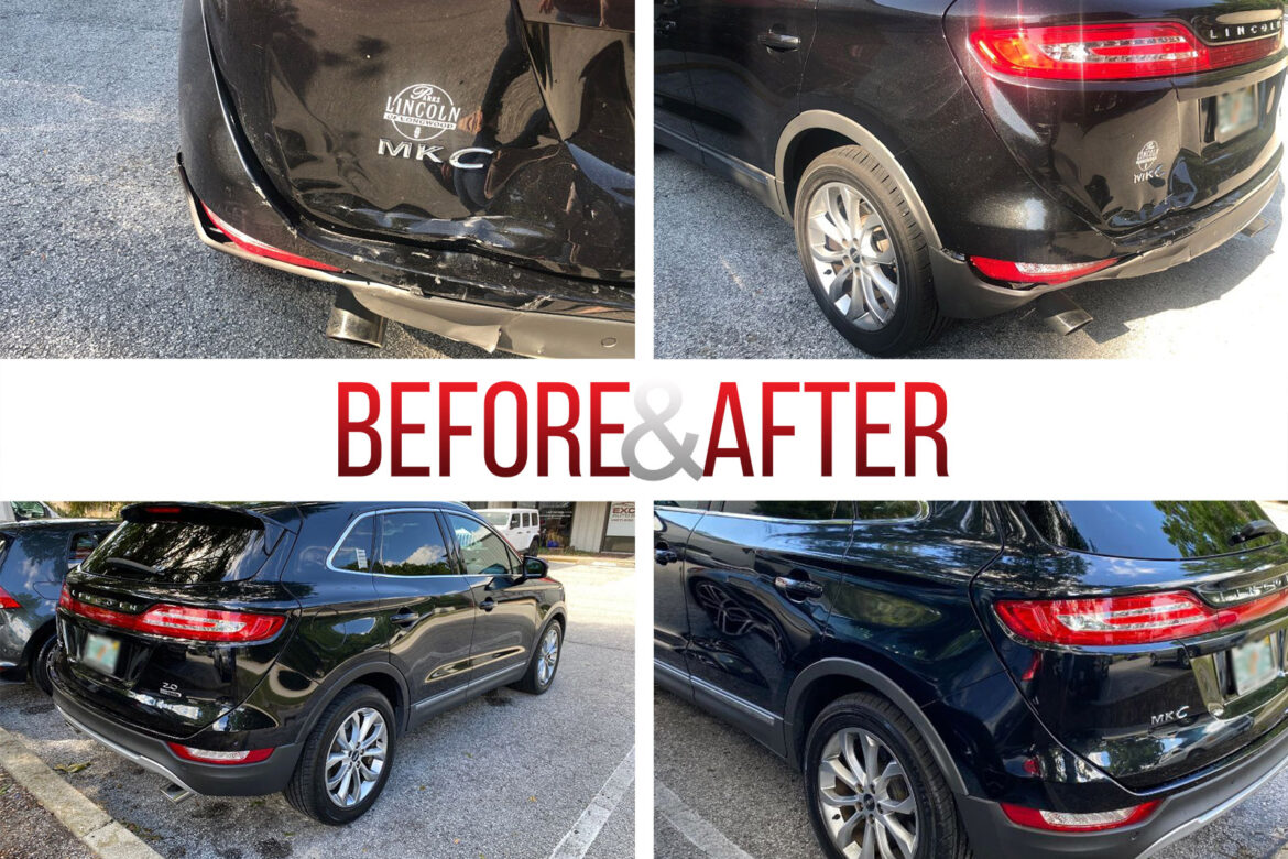 Before/After. 2015 Lincoln MKC