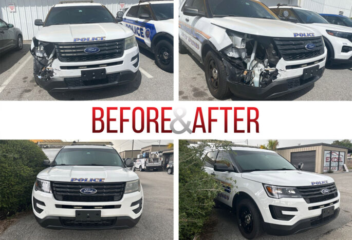 Before/After. 2016 Ford Explorer