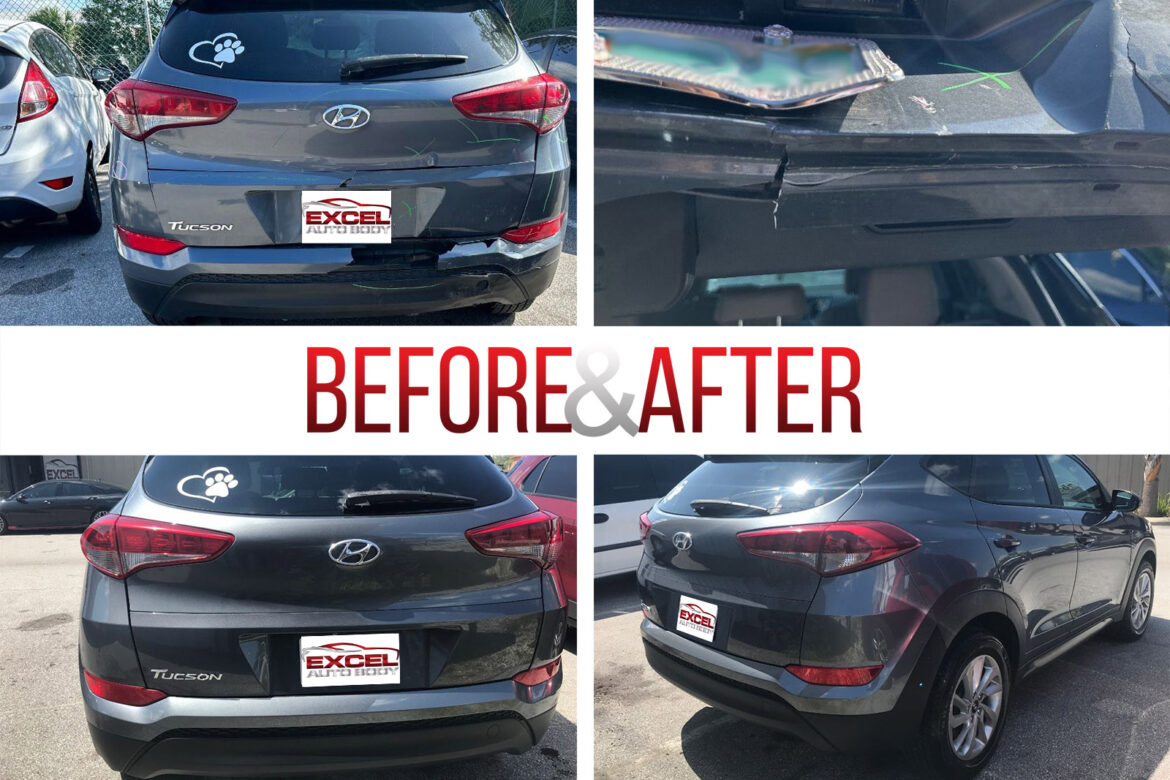 Before/After. 2016 Hyundai Tucson