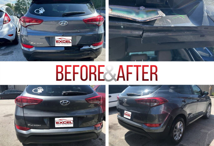 Before/After. 2016 Hyundai Tucson