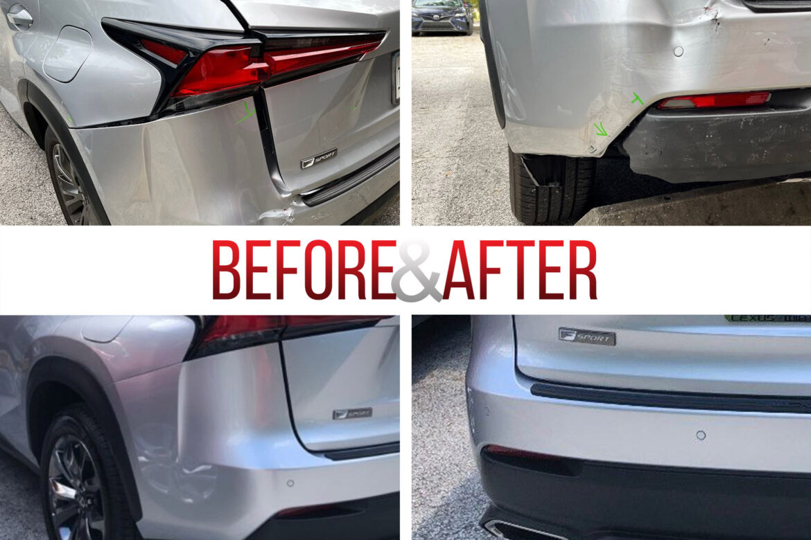 Before/After. 2019 Lexus NX 300