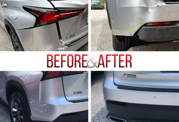 Before/After. 2019 Lexus NX 300