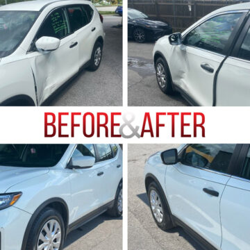 Before/After. 2019 Nissan Rogue