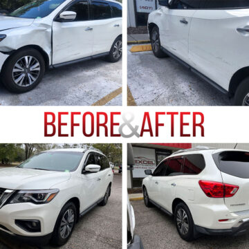 Before/After. 2017 Nissan Pathfinder